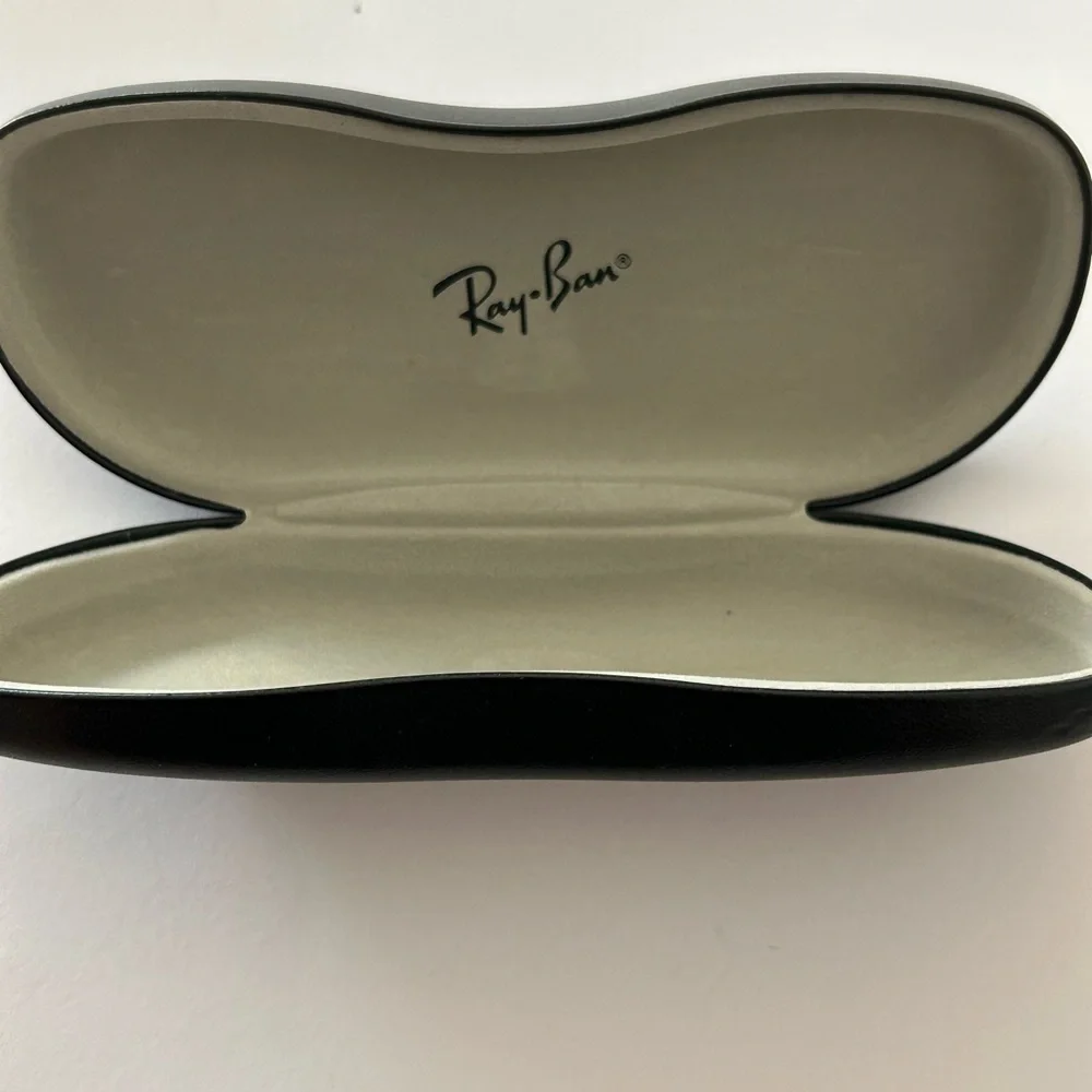 Ray-Ban Black and White Eyewear Case